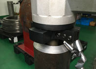 50 / máquina que bisela del tubo portátil 60HZ, preparación eléctrica de la soldadura del cortador de tubo
