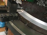 Máquina que bisela de la operación del tubo del corte material de acero hidráulico fácil de la cortadora